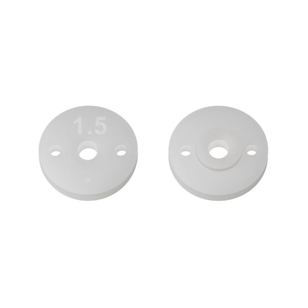 Team Associated FT 13mm Shock Pistons, 2.5mm, 2x1.9